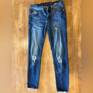 Women’s Judy Blue Skinny Distressed Denim Jeans